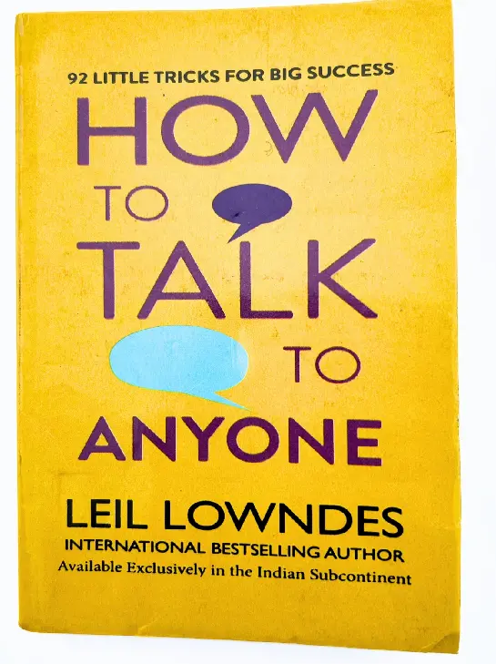 Book How To Talk To Anyone